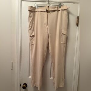 Calvin Klein Beige Cargo Trousers